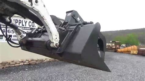 quick attach hoe keeps popping off of my skid steer|bobcat bucket pops off.